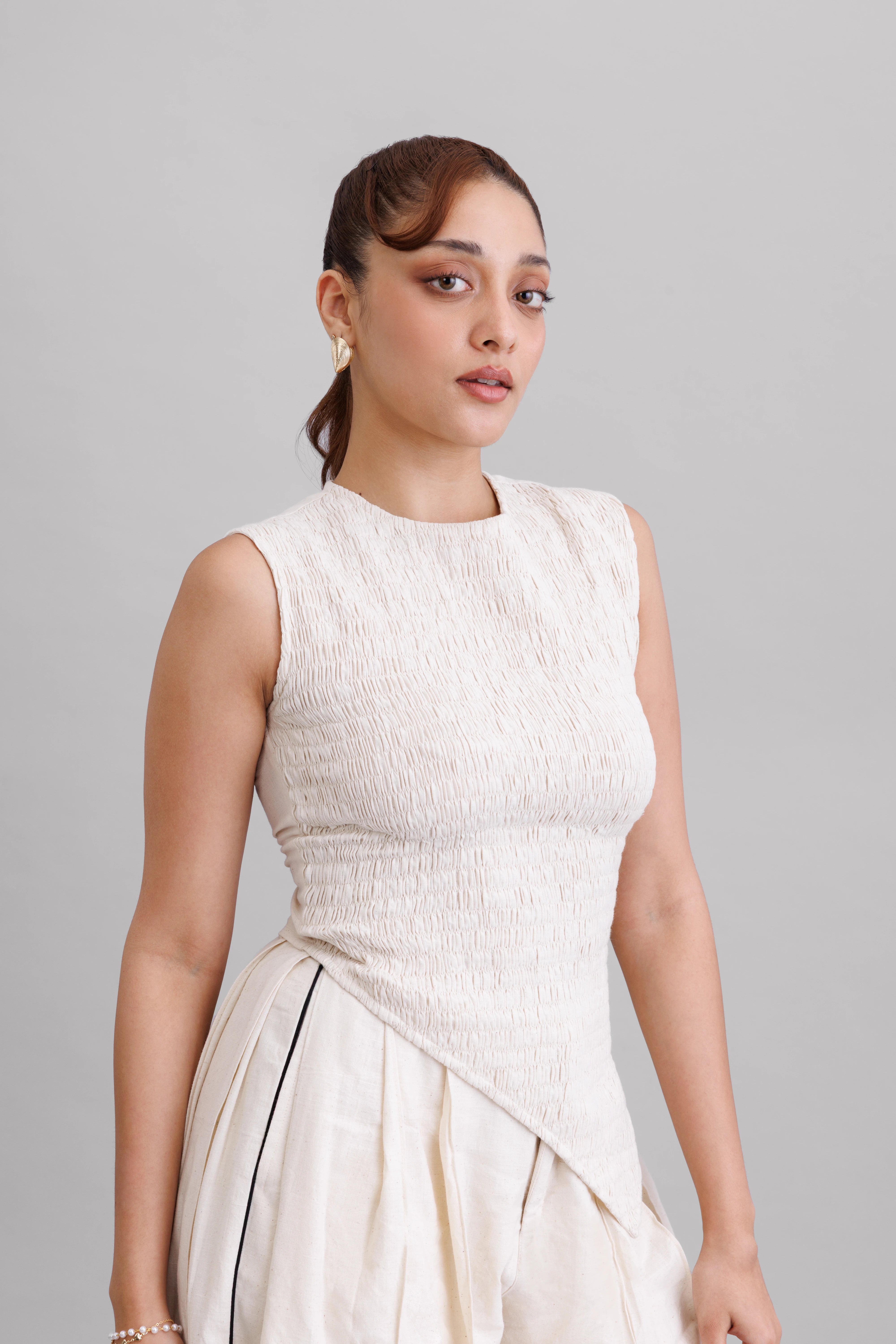 Freesia Smock Top