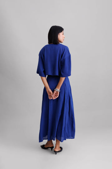Victoria Wrinkled Top - Skirt