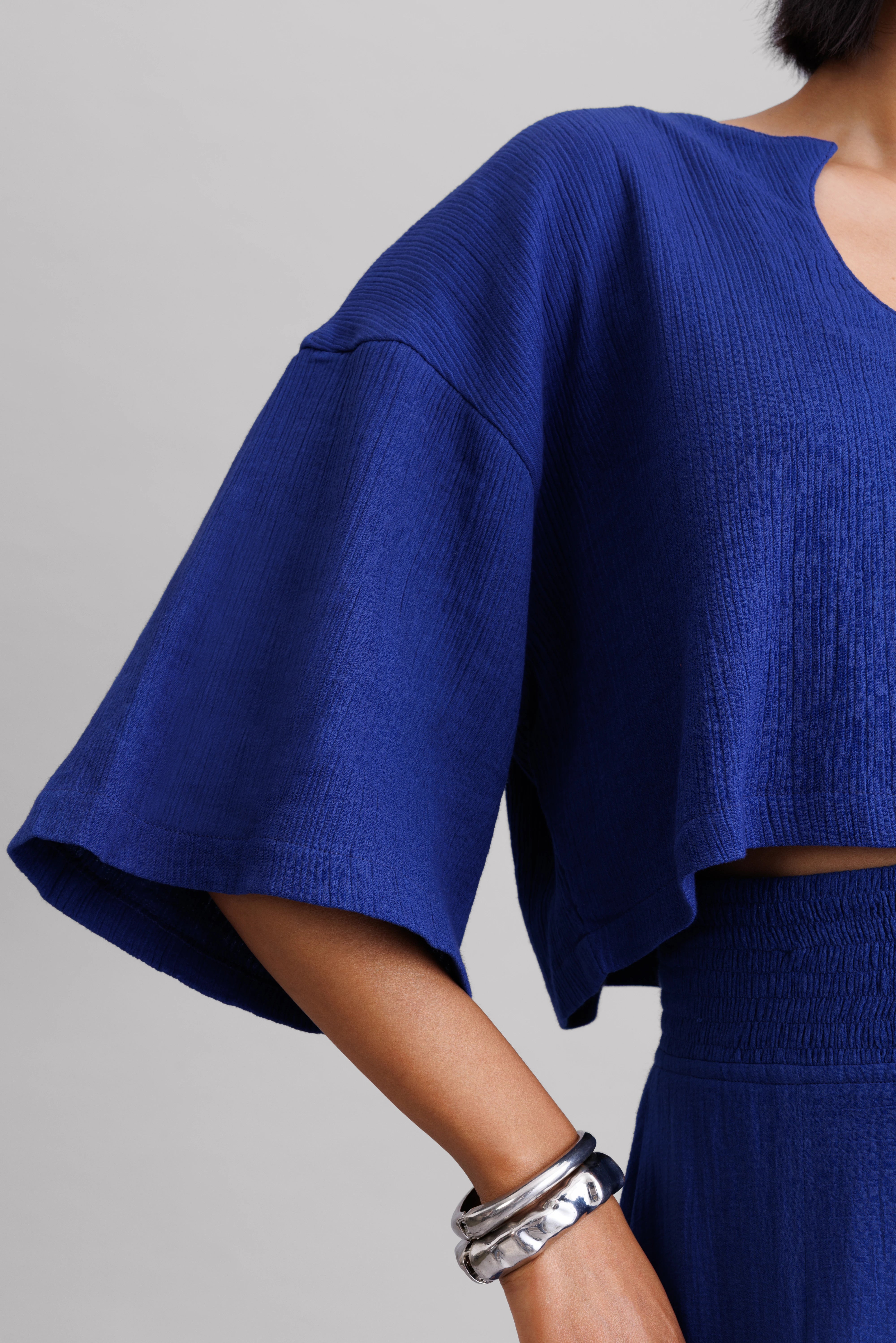 Victoria Wrinkled Top - Skirt