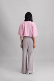 Cherry Blossom Wrinkled Top