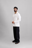 Ivory Pintuck Shirt