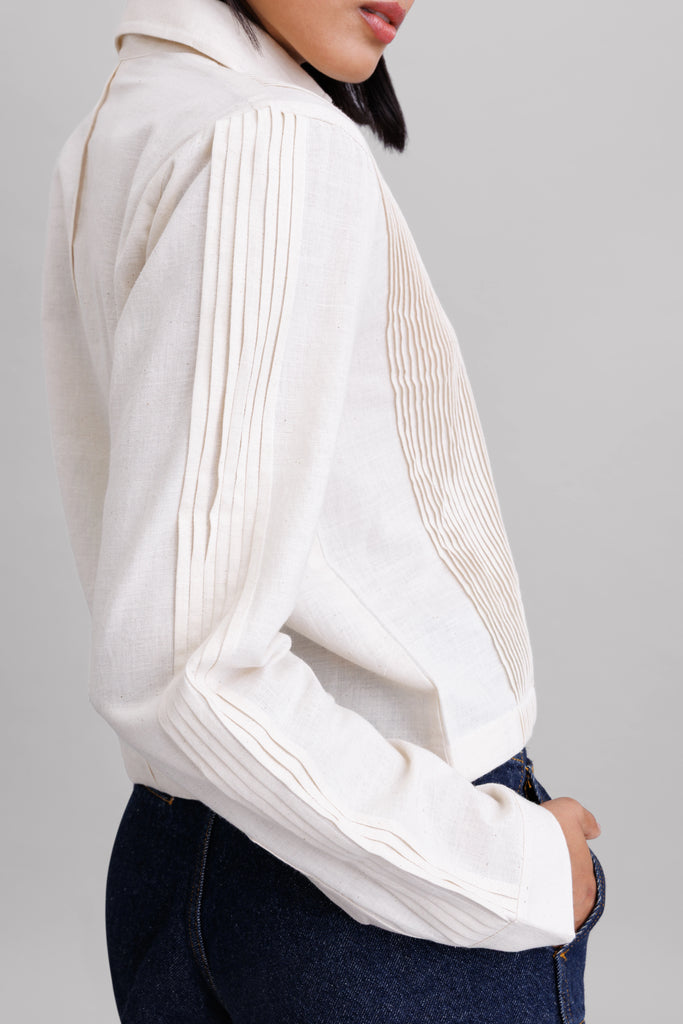 Mogra Tuck Shirt