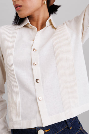 Mogra Tuck Shirt
