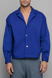 Blue Collared Shacket