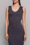 Eyelet Backless Statement Dress