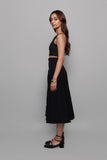 Snitched Corset Skirt Black