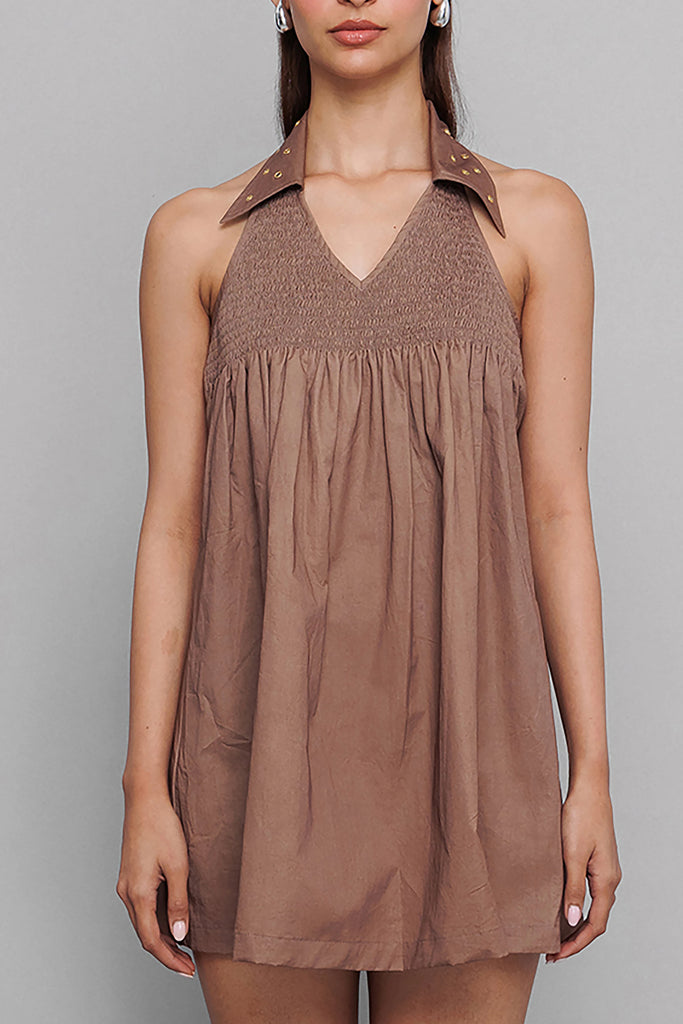 Bullet Collar Dress