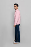 Double Collared Pink Shirt