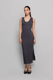 Eyelet Backless Statement Dress