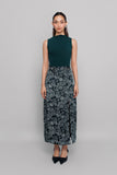 Black Sip Slit Skirt