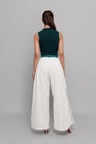 Ivory Tuck Pants