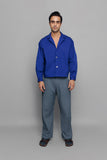 Blue Collared Shacket