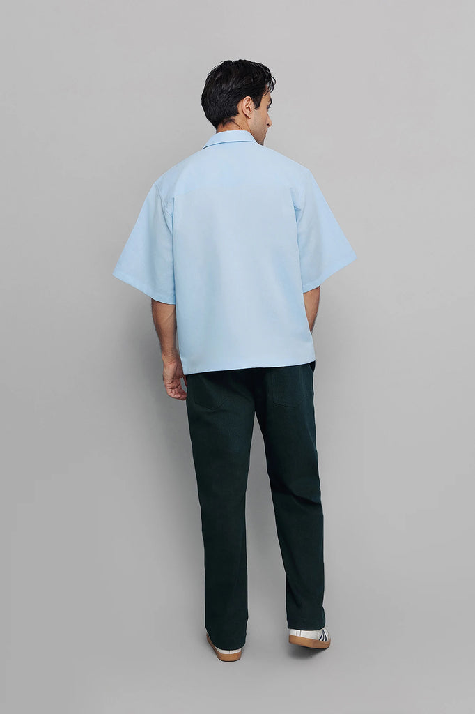 Silver Zip Box Shirt