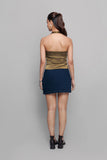 Olive Smock Top