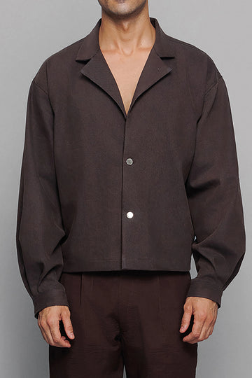 Collared Denim Shacket