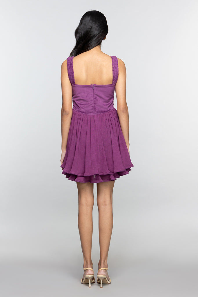 Plum Corset Dress