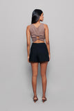 Gold Crop Blouse