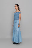 Wrap It Up Denim Skirt