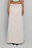 Ivory Pocket Skirt