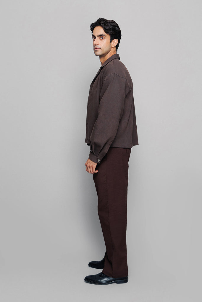 Collared Denim Shacket