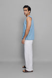 Denim Double Brested Vest