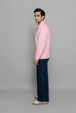 Double Collared Pink Shirt