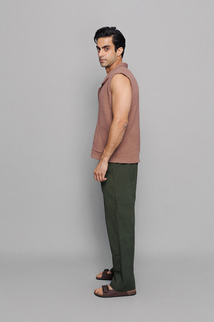 Deep Green Pants