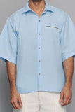 Silver Zip Box Shirt