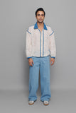 Denim Highlighted Jacquard Jacket