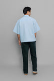 Silver Zip Box Shirt