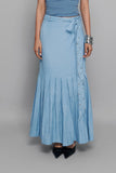 Wrap It Up Denim Skirt