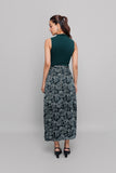 Black Sip Slit Skirt