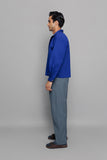Blue Collared Shacket